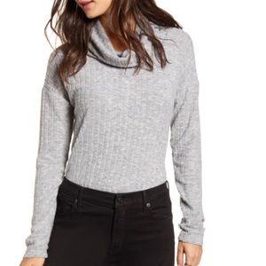 Women’s BP. Cozy Ribbed Turtleneck Sweater